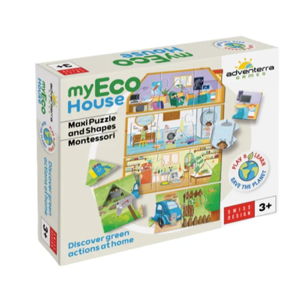 Puzzle edukacyjne dla dzieci My Eco House